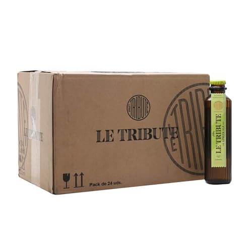 Le Tribute - Refresco de Jengibre y Limón, Ginger Ale, Mixer para Whisky, Ingredientes Naturales, Bebida con Gas - Pack 24 x 200 ml