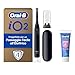 Oral-B Spazzolino Elettrico Ricaricabile iO 2 Nero, 1 Spazzolino Elettrico, 1 Testina Di Ricambio, Custodia Da Viaggio, Supporto per testine + 1 Dentifricio Oral B Pro-Expert, Pulizia Denti