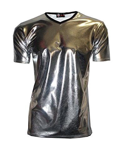 Insanity - Top - Uomo Silver Metallic Large