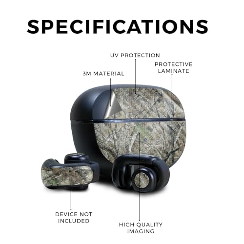 Image of Carbon Fiber Skin Compatible with Bose Ultra Open Earbuds - HTC Fall - Premium 3M Vinyl Protective Wrap Decal Cover - Easy to Apply | Crafted in The USA by MightySkins
