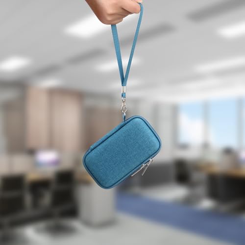 Lacdo Funda Disco Duro Externo para Extreme Pro/Extreme Portable External SSD 500GB 1TB 2TB 4TB USB-C EVA Bolsa de Viaje Protectora Transporte Estuche Rígido, Monterey - imagen 6