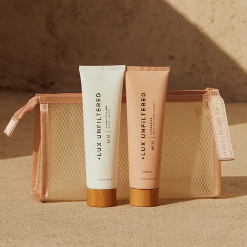 First Class Glow Travel Kit With N°32 Original Hydrating Self-Tanning Cream (Santal) And N°14 Conditioning Body Cream (Santal) #TOP21