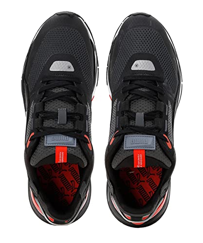 Image of Puma , Unisex-Adult, Mirage Sport Tech, Shadow Gray-Black, Sneaker, 4.5UK, (38310724)