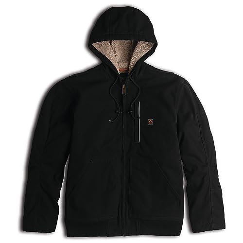 Walls Men's Mingus DWR Duck Hooded Bomber Work Jacket4