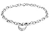 Jstyle Jewelry Women's Heart Charm Bracelets Stainless Steel Link Bracelet Birthday Gifts for Women Jewelry #2