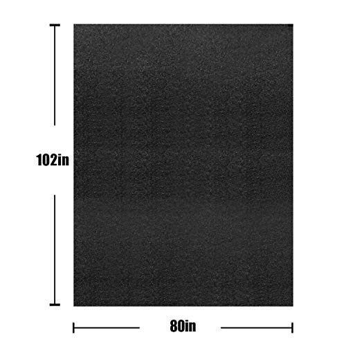 Tapete de aceite absorbente de 8.5 x 6.6 pies reutilizable protector para suelo de garaje 3
