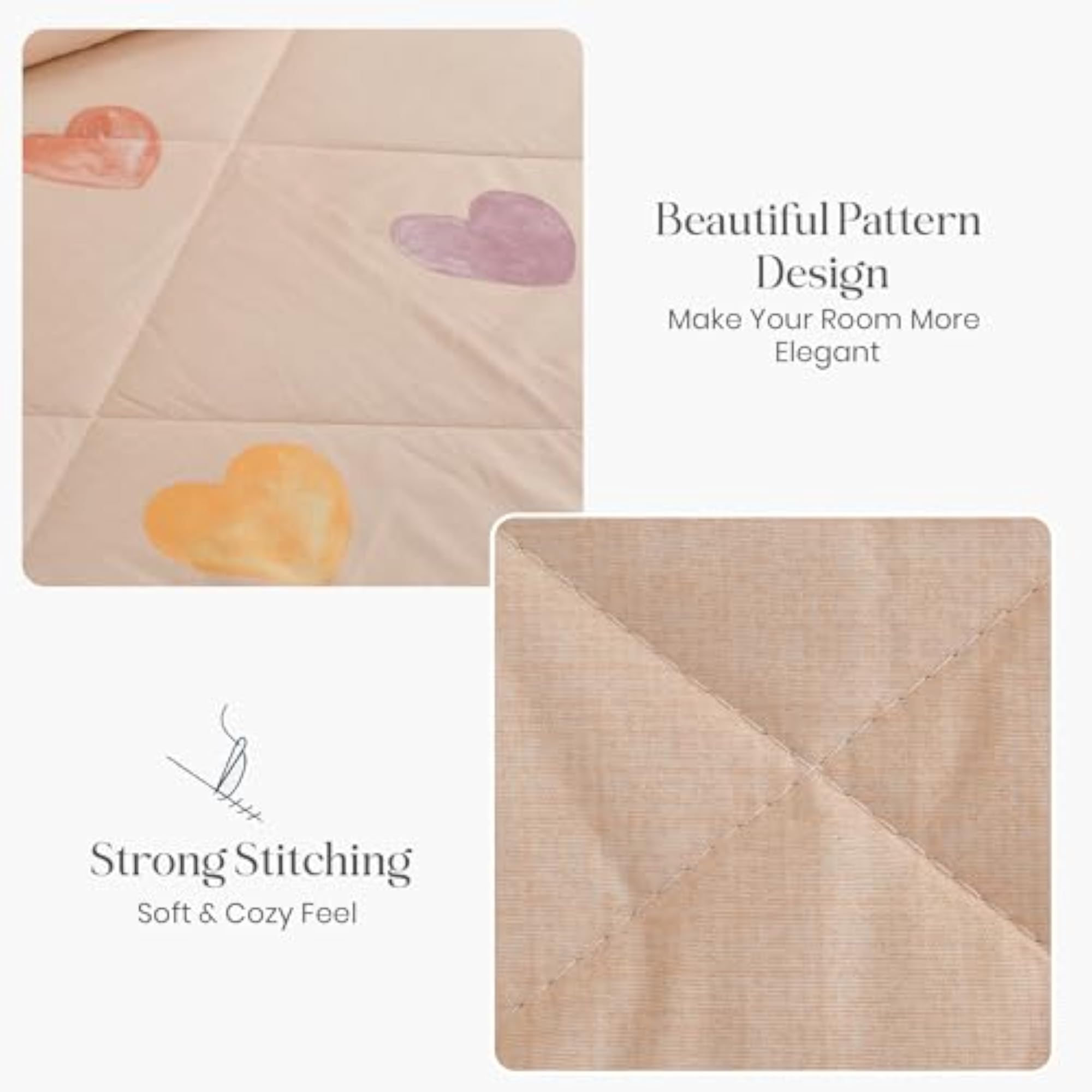 Microfiber All Seasons Collection Comforter, Washable & Hypoallergenic