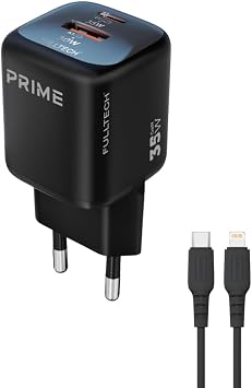 35W Gan Hızlı Şarj Adaptörü, Hızlı Şarj Başlığı,1x Type-C Girişi, 1x Usb Girişi, Güçlü Performans, Aşırı Gerilim, Kısa Devre, Isınma ve Akım Koruması, Gelişmiş Güvenlik ve Geniş Uyumluluk (kablo dahi)