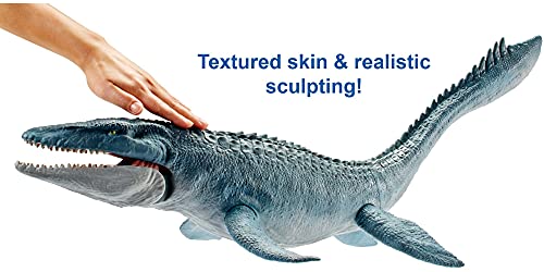 Mattel-FNG24-Jurassic-World-Mosasaurus-met-realistische-structuur