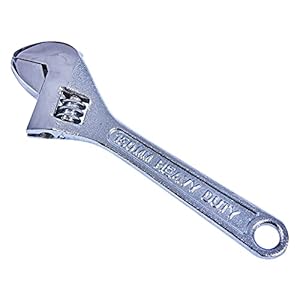 Amtech C1800 150mm (6″) Adjustable Wrench with 20mm (0.8″) jaw Opening