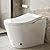 One Piece Elongated Smart Toilet Bidet with Auto Open & Close, Auto Flush, Foot Sensor Flush, LED Temperature Display, Heated Seat and Integrated Multi Function Remote Control