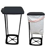 Roamix Collapsible Trash Can with Carrying Bag – Foldable Indoor/Outdoor 13 Gallon Garbage Bin for Camping, Parties, Home & Events – Quick Assembly Pop-Up Trash Holder