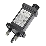 SIGANDG 31V 7.2W Transformer Plug IP20 Power Supply Adapter with 8 Lighting Modes, Timer and Memory Function for Christmas Tree Lights, Icicle Lights, Fairy Lights, Colourful Lights, Flashing Lights