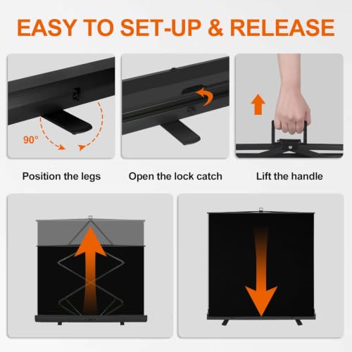 Image of EMART 77x92in Collapsible Chromakey Panel Portable Black Screen