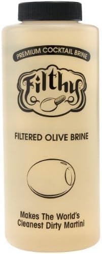 Filthy Olive Brine Juice - 12 Oz Pack of Three