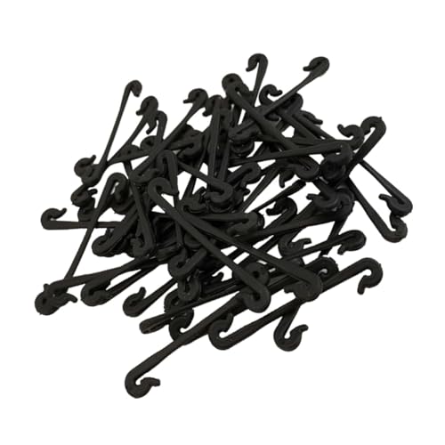 BESTonZON 50stücke Kletterpflanzen-bindeclips Aus Kunststoff Pflanzenbinder Für Kletterpflanzen Kletterbinder Kletterclips Gartenclips Für Pflanzen Gartengeräte