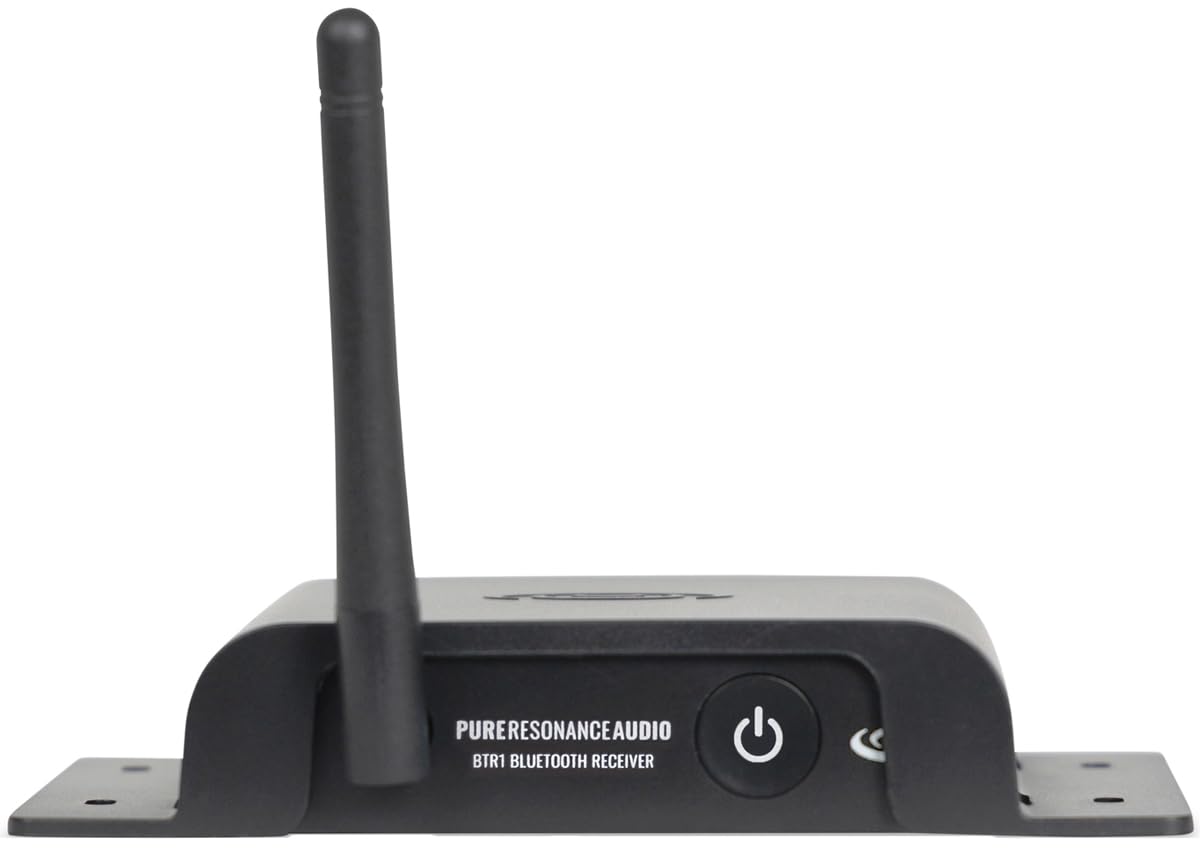 Pure Resonance Audio Récepteur audio sans fil Bluetooth BTR1 avec portée de 30,5 m