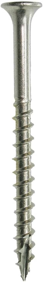 Grip-Rite PrimeGuard Max MAXS21210DS316BK, #10 x 2-1/2" Deck Screw, T25 Star Drive, 316 Stainless Steel, 2000 Screws
