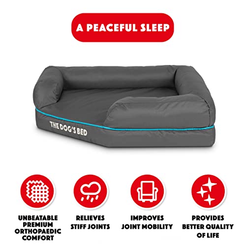 The Dog's Balls Cama para Perros - Ortopédico, Espuma viscoelástica de Primera Calidad, Impermeable, Alivio del Dolor de la Artritis, displasias de Cadera y Codo, Soporte, Cubierta Lavable - imagen 2
