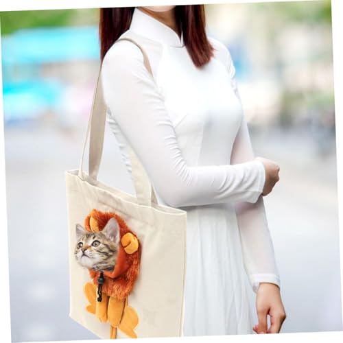 Bolsa de transporte para mascotas en lona transpirable ideal para excursiones con perros 8