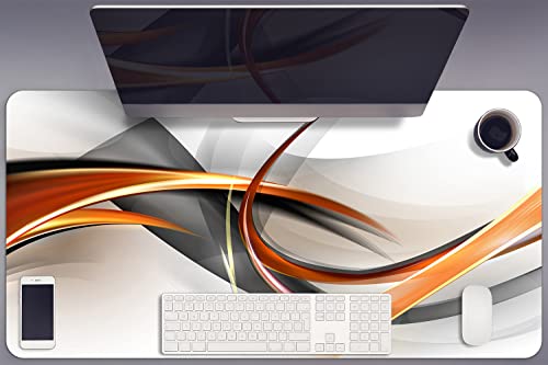 Sous-main de bureau gaming vinyle pour protéger votre table des rayures de souris 90x45