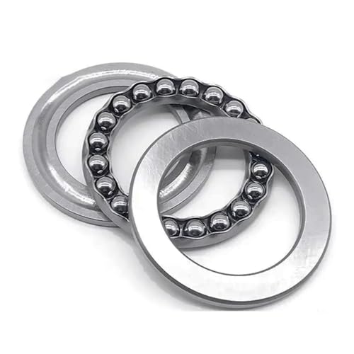 GQZ Bearing 51112 Axial-Kugellager, 60 x 85 x 17 mm, Axialkugellager, flach, konvex, Gewicht 0,284 kg, 51112