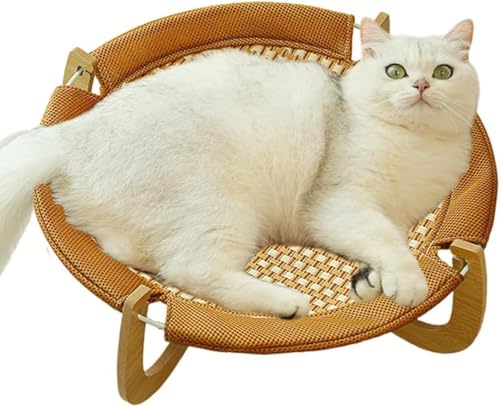 Diexgiy 猫ベッド クールマット 猫ケージ 猫ベッド 夏用ハンモック ペットベッド 犬ベッド 夏用アイスベッド 取り外し可能・洗えるペット用品