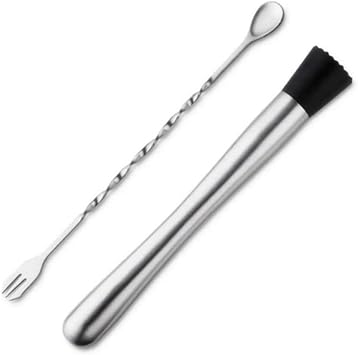 9-Piece Stand Cocktail Set Advantage Pack Stainless Steel