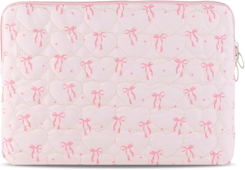 Funda para portátil rosa hibear 13-15 pulgadas miniatura 1