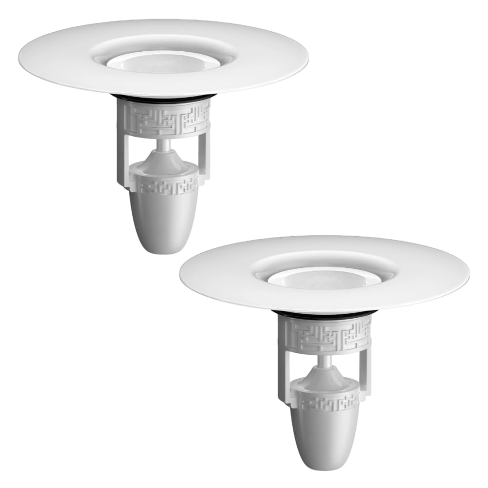 Floor Drain Backflow Preventer, 2Pcs Smell-Proof Magnetic Drain Plugs
