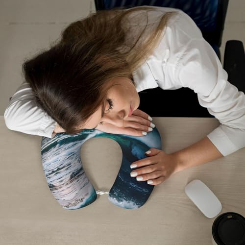 Almohada cervical viscoelástica negra tamaño estándar miniatura 7