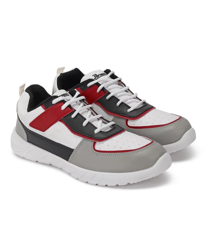 PARAGON K1022G Mens Grey Casual Sneakers with Breathable Upper Mesh, Cushioned Insoles, Lace up & Anti-Skid Soles | Comfortable Everyday Casual Shoes for Men Ideal for Outdoor Use (B0CJRB13LW) Amazon Price History, Amazon Price Tracker