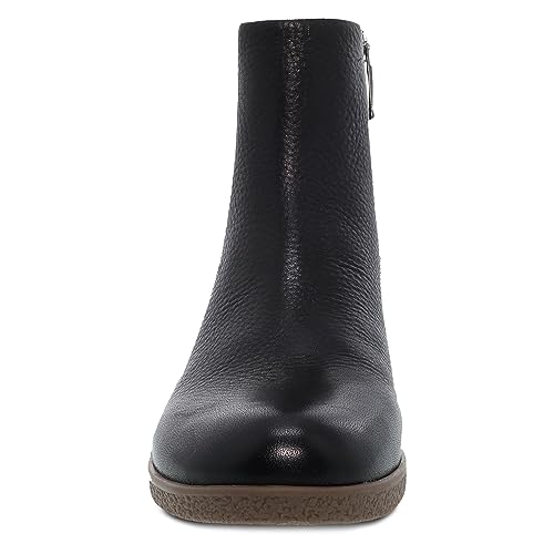Image of Dansko Daisie Chelsea Boot for Women - Waterproof Leather and Construction with Rubber Outsole and Leather Stacked Heel for Long-Lasting Style in Any Weather