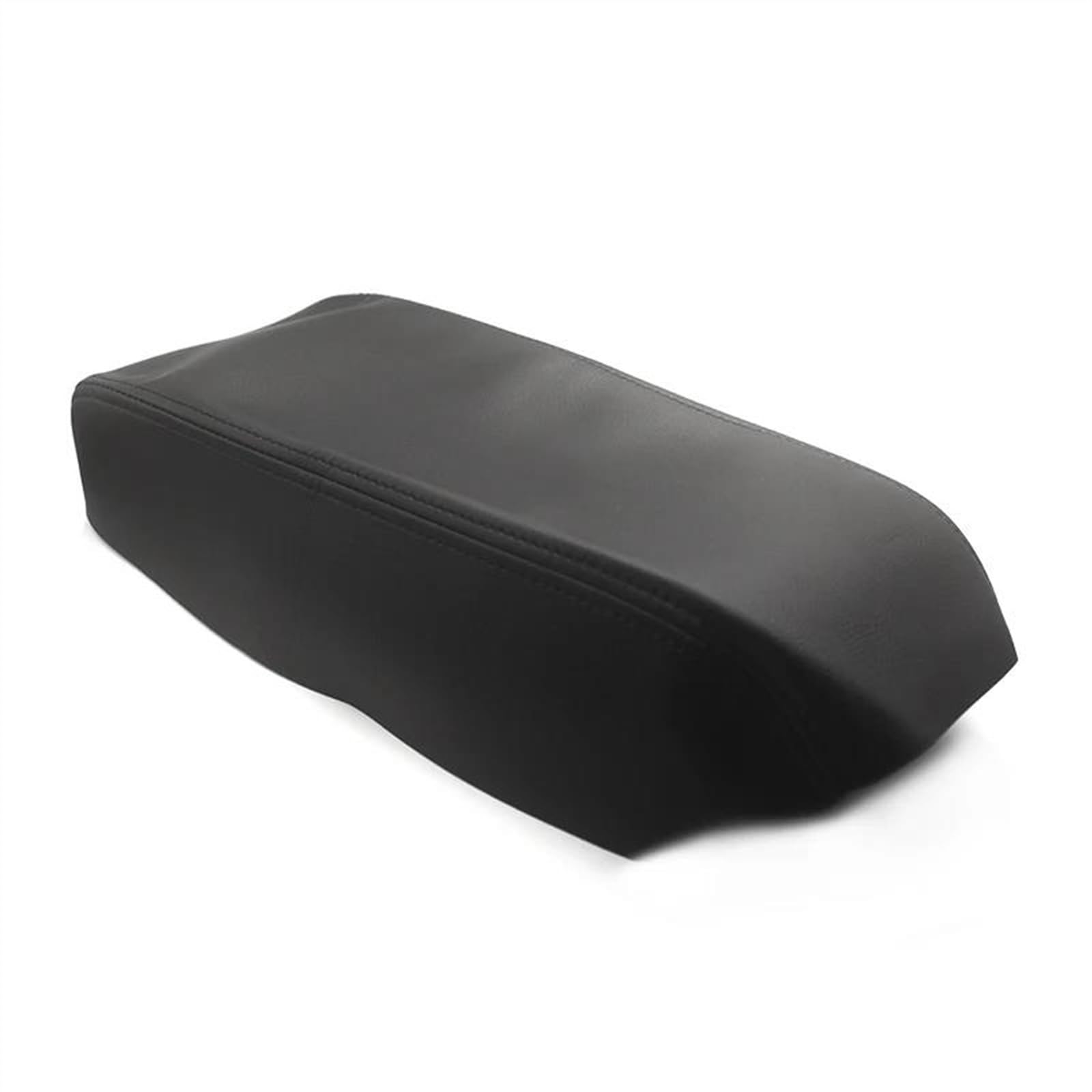 Piwine Black Car Decoration Leather Car Center Armrest Console Box Lid Cover Interior Sticker Decor For Altima 2007-2012(Black)