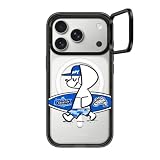 CASETiFY インパクト リングスタンド iPhone 17 Pro ケース [スタンド機能/薄型 軽量/耐衝撃] - CASETiFY AND JOHN (surfing) - クリア ブラック