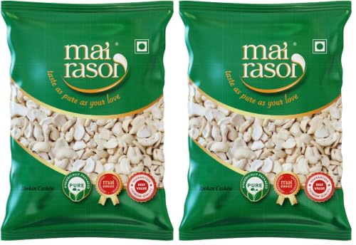 Image of Mai Rasoi Cashews Godammbi Broken Kaju 1 Kg (Pack of 2)