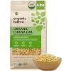 Organic Tattva Chana Dal (4 lbs) - Split Chickpeas Yellow Lentils Organic, Gluten Free, Vegan & Kosher - High Protein Lentils Dry - Pure Garbanzo Beans Dal for Everyday Nutrition - USDA Certified