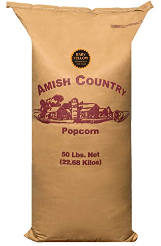 Amish Country Popcorn 50 LB Baby Yellow Popcorn