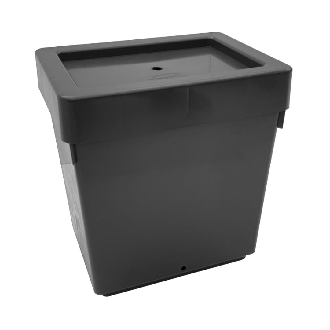 Autopot Wassertank 30L mit Deckel und Dichtung in Schwarz