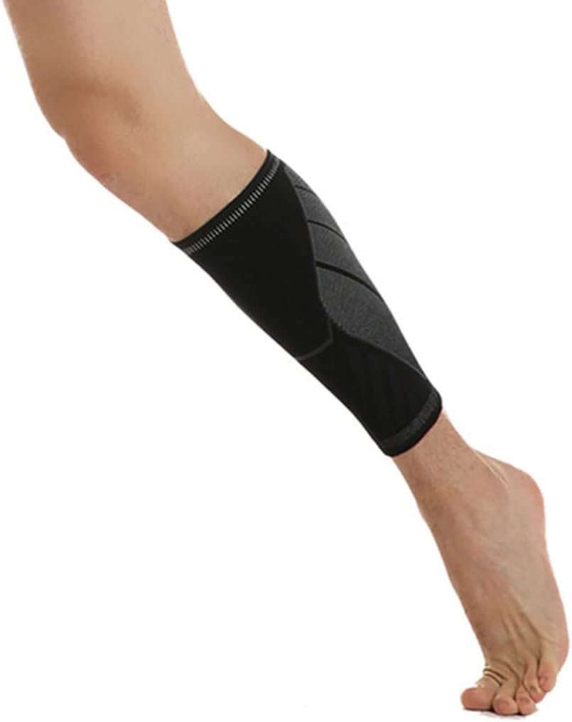 1 Piece Knit Calf Protection Leg Compression Sleeves to Prevent Exercise Cramps
