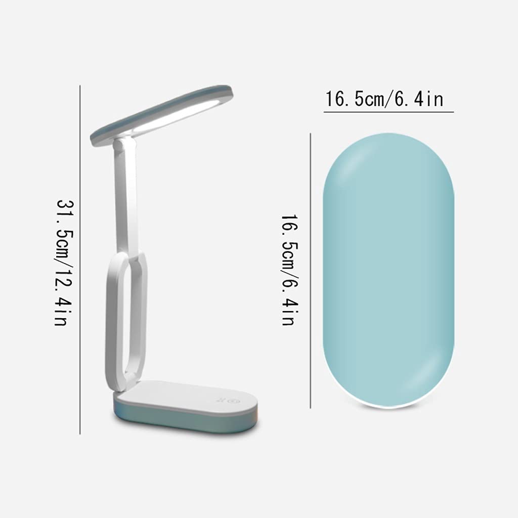 Lampada da scrivania LED Lampada da scrivania Lampada da Tavolo Ricaricabile Dimmutabile Protezione per Occhio Morbido Lampada Pieghevole Letto Adatto alla Decorazione dell'ufficio per Ufficio