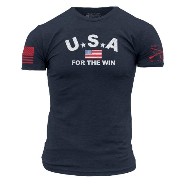 Grunt Style USA for The Win Men's T-Shirt