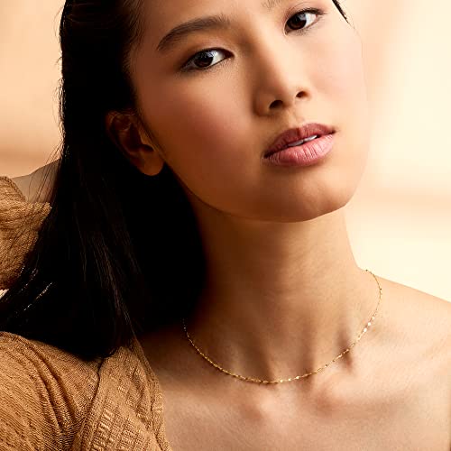 Pure Collection by Ross-Simons Italian 14kt Yellow Gold Lumachina-Chain Necklace4