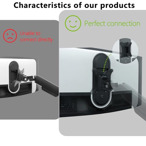 Image of AW3423DW VESA Adapter Compatible with Alienware 34 inch Curved QD-OLED Gaming Monitors (Fits AW3423DW)-75x75 to 100x100 VESA Mount Adapter Bracket