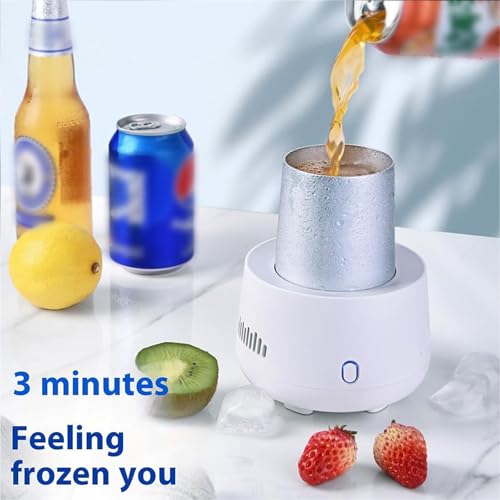 Mini Machine à Glaçons Électrique USB pour Éviter les Boissons Tièdes