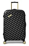 Ted Baker Women's Belle Fashion Lightweight Hardshell Spinner Luggage, Black, M, Suitcase