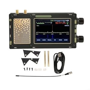 Cwoqocw 50KHz-2GHz Funkempfänger mit Touchscreen