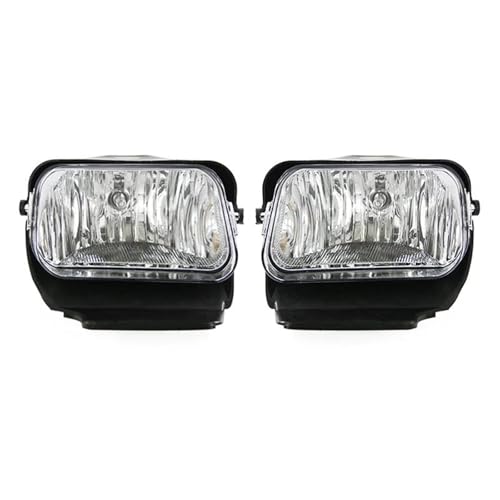 Faros antiniebla de circulación diurna para Chevy Silverado 1500 y 2500, juego doble completo