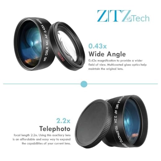 ZeeTech 49mm Camera Accessory Bundle