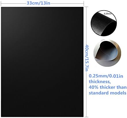 YOWAO BBQ Grill Mats Non Stick Reusable, BBQ Mats for Gas Grill, Oven Liners for Bottom of Oven Teflon Sheets Easy to Clean for Grills Ovens and Outdoor Grills (Black-6 Pack)